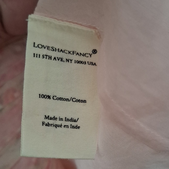 LoveShackFancy Chessie Heirloom  Fragrance Strawberry Macaroon Maxi Dress NWT - Picture 10 of 16